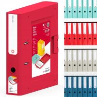 Офисная папка для документов, Органайзер, запираемый прочный пластик 70 мм