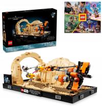 LEGO Star Wars 75380 Diorama: Wyścig ścigaczy w Mos Espa + KATALOG LEGO