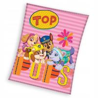 Koc Psi Patrol 110/140 kocyk polarowy