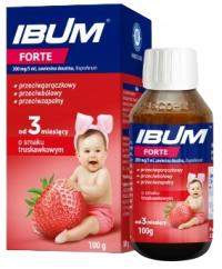 Ibum Forte обезболивающее клубничный сироп 100