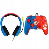 Zestaw Pad Słuchawki Super Mario do konsoli Nintendo Switch OLED, Lite