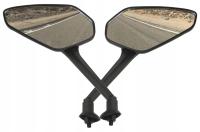 Lusterka Carbon Panoramiczne Motor Skuter Quad ATV M8