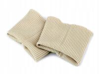 Ściągacz elastyczny do kurtki bluzy beżowy rękawy