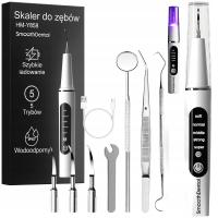 SKALER ULTRADŹWIĘKOWY DO ZĘBÓW DENTYSTYCZNY 5 TRYBÓW DO USUWANIA KAMIENIA