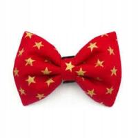 Kokarda świąteczna dla psa na gwiazdkę uniwersalny