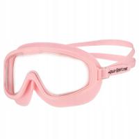 Очки маска для плавания для детей и взрослых Aqua-Sport Sport PRO Pink