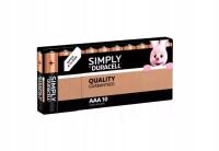 Щелочная батарея Duracell AAA (R3) 10 шт.