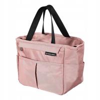 Розовая изолированная сумка для обеда
