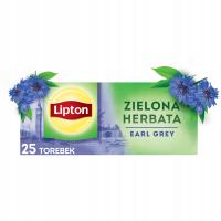Зеленый чай Экспресс Lipton EARL GREY 25 пакетиков 40 г