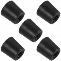 OGRANICZNIK DO DRZWI GUMOWE UCHWYTY GŁOWICY GAŁKI KORKI 5 SZT