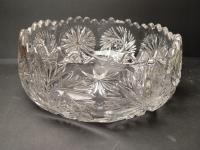 ANK PRL STARA SZKLANA KRYSZTAŁOWA MISA MISKA piękna i duża!
