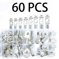 Zestaw konektory oczkowe duży miedziane złącza kablowe złączka kablow