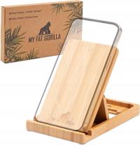 Podstawka STOJAK UCHWYT BAMBUS TELEFON beżowy