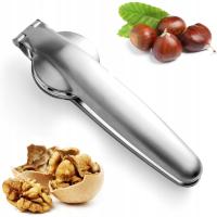 DZIADEK DO ORZECHÓW MOCNY METALOWY STALOWY SOLIDNY ŁUPACZ SZCZYPCE STAL