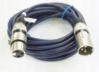 кабель провод wt 3pin XLR / gn 3pin XLR 5,0 м