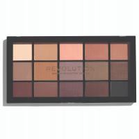 Тени для век палитра теней Revolution Reloaded Basic Mattes коричневые матовые