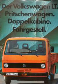 Volkswagen LT prospekt wielostronicowy j. niemiecki