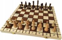 Шахматы деревянные Сатурн дуб-40см игра-красивая