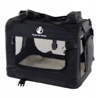 Torba transportowa Royal&Petsky czarna z dużymi otworami wentylacyjnymi