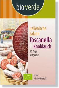 Salami toscanella plastry bio 80 g bio verde