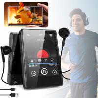 Odtwarzacz MP3 z Głośnikiem, 2.4-calowy,w Pełni Dotykowy Ekran,do Chodzenia