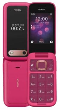 Nokia 2660 LTE телефон флип камера SOS радио Bluetooth розовый Розовый