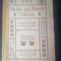 Mazdaznan Philosophy Health & Breath Culture Otoman Zar-Adusht-Hanish 1907