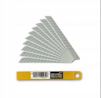 Ostrza Segmentowe Łamane 9mm Wymienne OLFA ASB-10 10 szt.