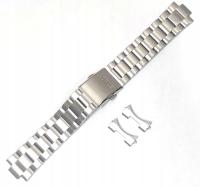 STALOWA SREBRNA BRANSOLETA DO ZEGARKA LORUS RL417BX9 22 mm MASKOWNICE