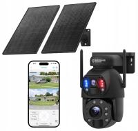 KAMERA GSM SOLAR ZOOM x36 150M 8MP DWA OBIEKTYWY NAGRYWANIE CIĄGŁE BERING