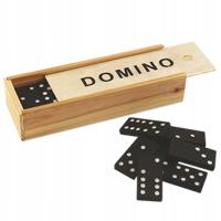 Domino w pudełku drewnianym