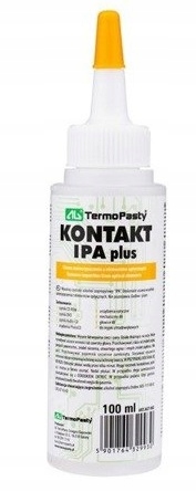 KONTAKT IPA PLUS 100ML OLIWIARKA IZOPROPANOL ZMYWACZ OCZYSZCZACZ TECHREBAL