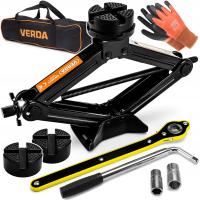 Podnośnik trapezowy Verda 2,5T 120-420 mm z pokrowcem