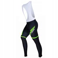 X-TIGER Męskie Spodnie Rowerowe Kolarskie Długie Leginsy Getry Legginsy