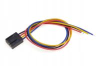 Разъем вентилятора 4pin (3 1) Black CPU FAN с проводом 20 см