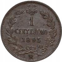 Włochy 1 centesimo 1895