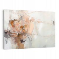 Картина на холсте 120x80 абстрактная текстура краски масляная живопись