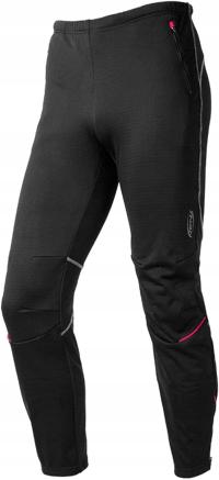 ROCKBROS Spodnie Długie Rowerowe Męskie Zimowe Ciepłe Wiatroszczelne