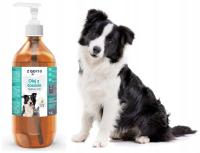 Olej z Łososia Ryb Salmon Oil 1L dla Psa i Kota na Piękną Skórę i Sierść