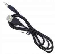 Мини-разъем 3.5 AUX к USB A 100CM зарядный кабель адаптер