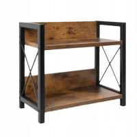 Półka dwupoziomowa kuchenna na przyprawy stojąca do kuchni lub łazienki