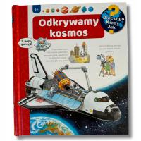 Odkrywamy kosmos edukacyjna książka z okienkami Wydawnictwo SAM