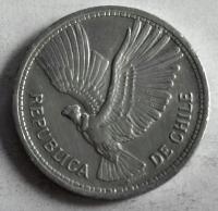 moneta Chile 10 peso 1958