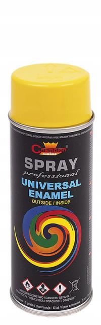 CHAMPION SPRAY UNIEWERSALNY ŻÓŁTY RAL 1018 - 400 ML