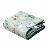 Детское одеяло, двустороннее хлопковое бархатное одеяло 55X75 JUKKI