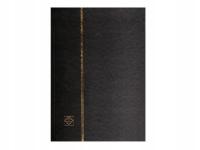 LEUCHTTURM Album na znaczki BASIC, A4, 32 czarne strony Kolor: czarny