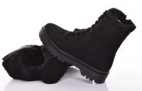 WYGODNE DAMSKIE BOTKI ZIMOWE TRAPERY BUTY OCIEPLONE KLASYCZNE MODNE