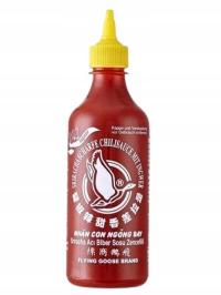Sos chili Sriracha z imbirem 55% chili ostry 455ml Flying Goose ORYGINALNA