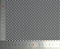 Тюнинг сетка алюминиевая Черная 100x40 (8x4)