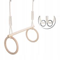 MAMOI детские гимнастические кольца, регулируемые качели палка Ринго обручи